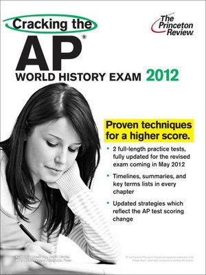 cover image of Cracking the AP World History Exam, 2012 Edition